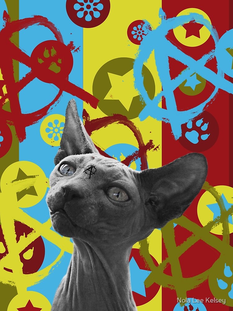Anarchy Cat by Nola Lee Kelsey
