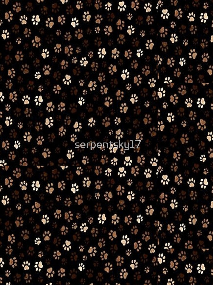 All-Over Paw Print Pattern by SerpentSkyArts