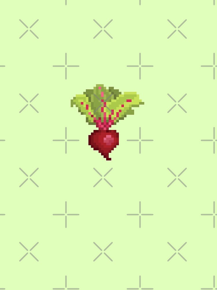 Pixel Art Beetroot by TakoyakiTech