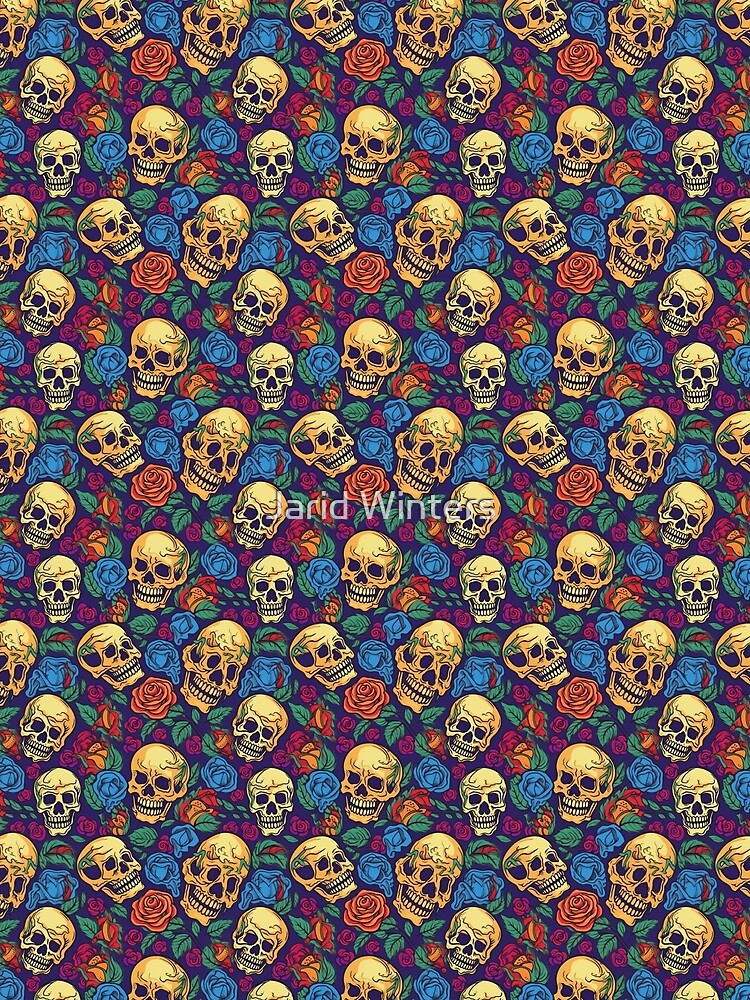 “Paint the Dead” Skull Melt by Jarid Winters