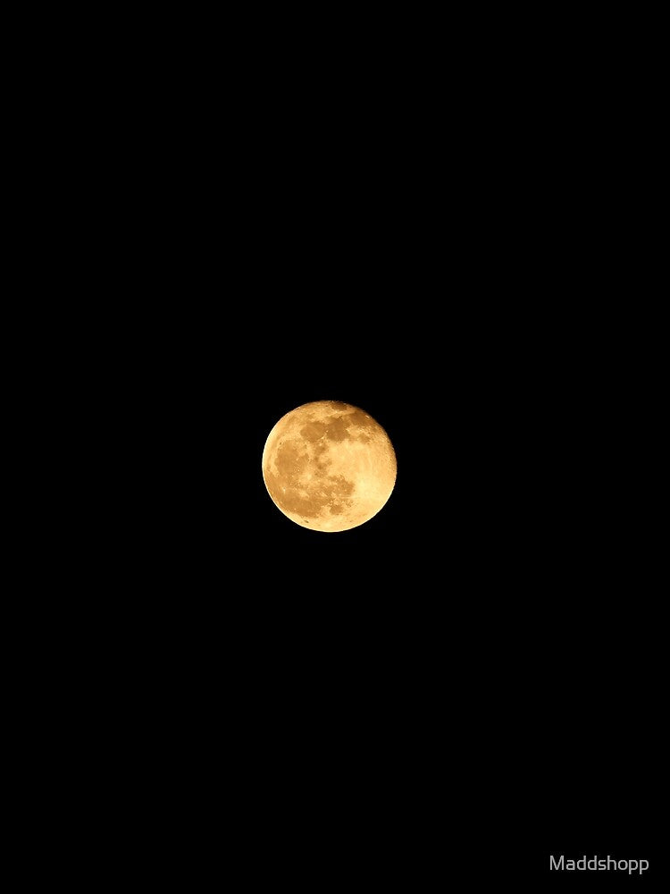 Golden Full Moon by Maddshopp