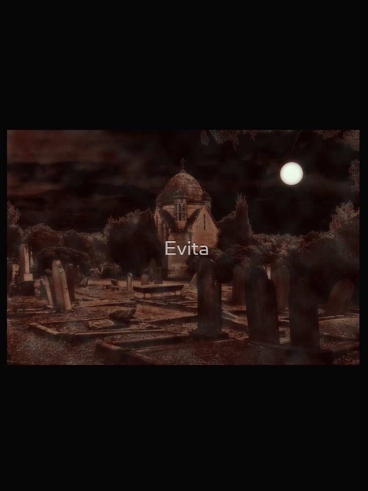 Foggy Night & Full Moon by Evita