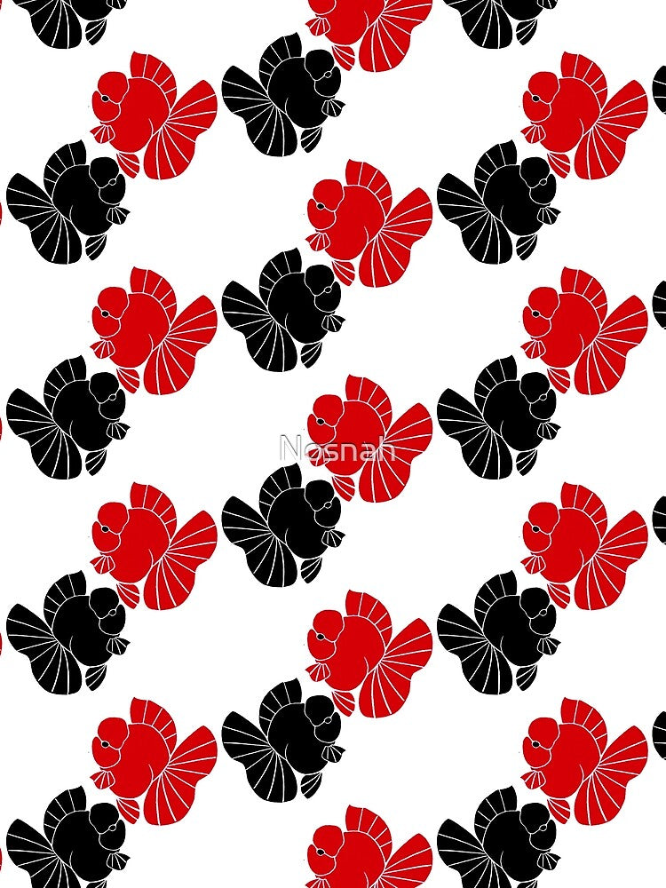 Full Red Oranda and Full Black Oranda Logo 012122 by Nosnah