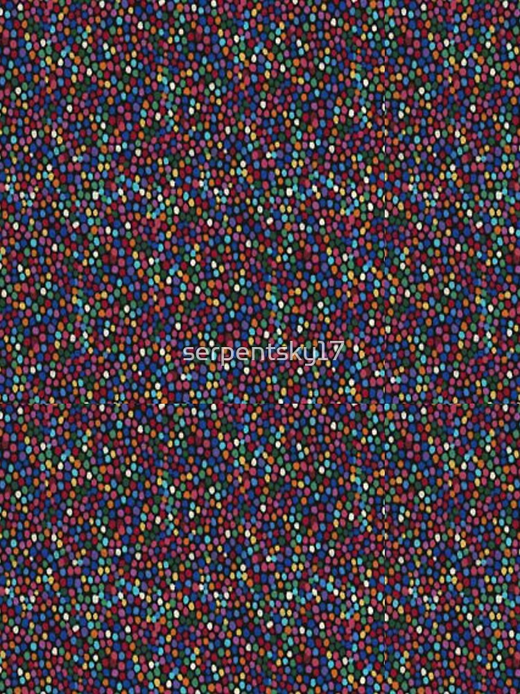All-Over Rainbow Mosaic Print by SerpentSkyArts