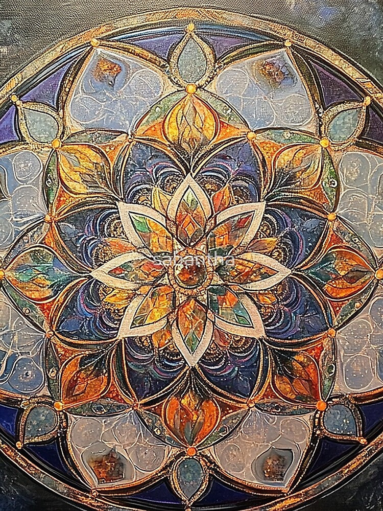 Moncirca - Christmas mandala (7/16) by sabantha