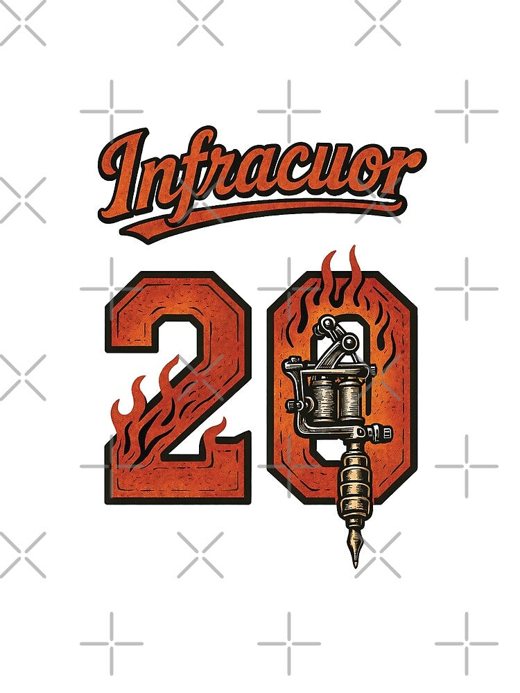 Infracuor 20 baseball by infracuortattoo