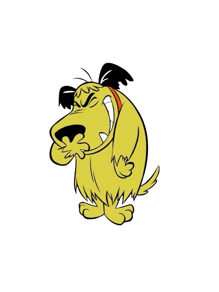Muttley Laughing  Wacky Races Cartoon Dog by Abnerquardt