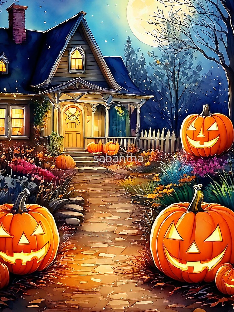 Pumpito - Pumpkin Watercolor (14/16) by sabantha