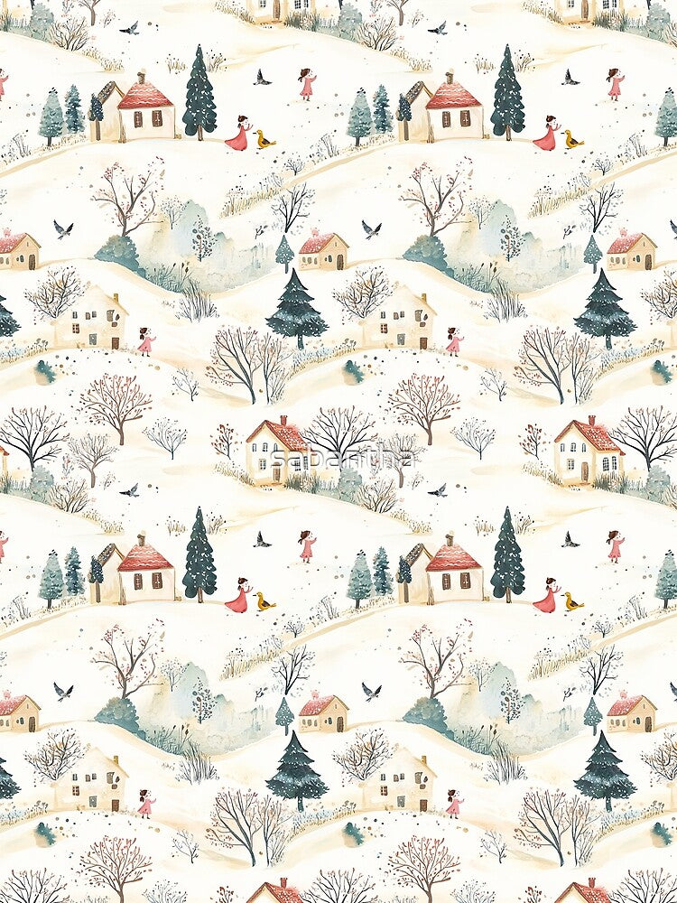 Sylvoria - Naive landscape pattern (6/8) by sabantha