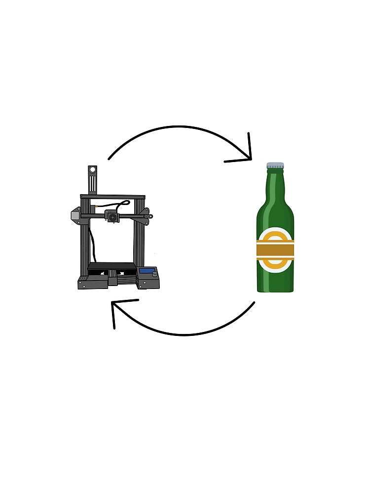Beer 3D Printer by Printint