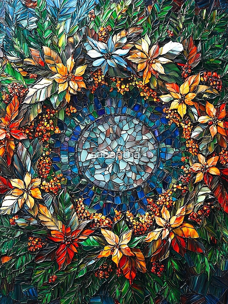 Moncirca - Christmas mandala (15/16) by sabantha