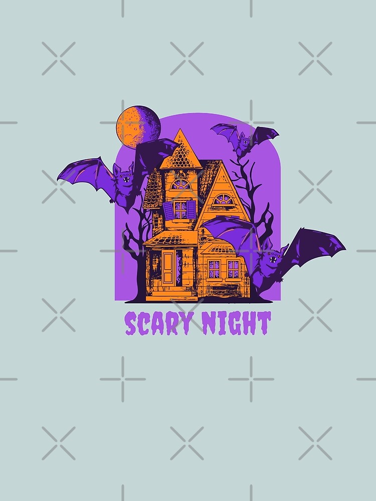 A Scary Night-Spooky Halloween Pumpkin Night-Funny Scary Halloween by Red-ElYoubi