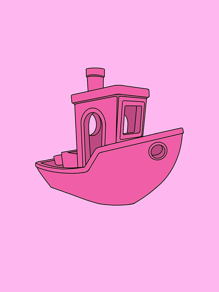 Pink Benchy by Printint