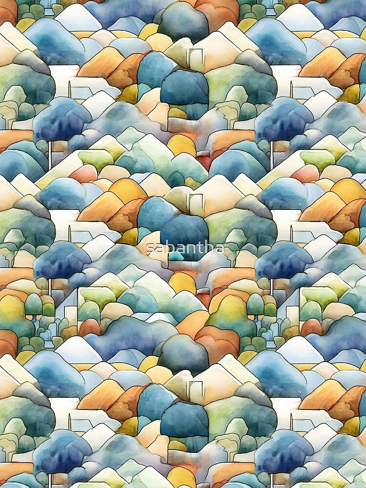 Cithorya - Tiled landscape (1/8) by sabantha