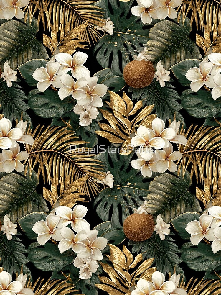 Trendy Tropical Flower  - Flower Bouquet Pattern  - Christmas Gifts For Boyfriend by RoyalStarsPatts