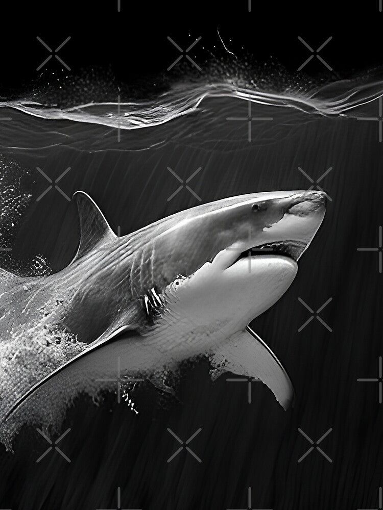 Shark pencil drawing by Pencil-Art