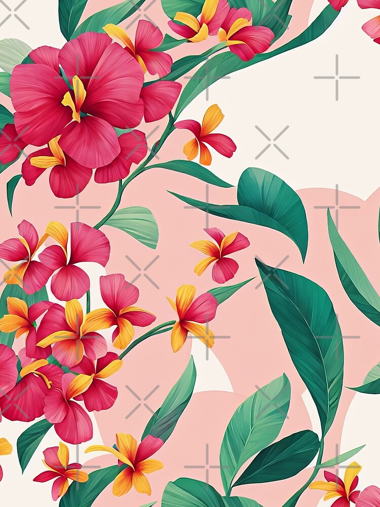 Tropical pattern by Purple-Horizon