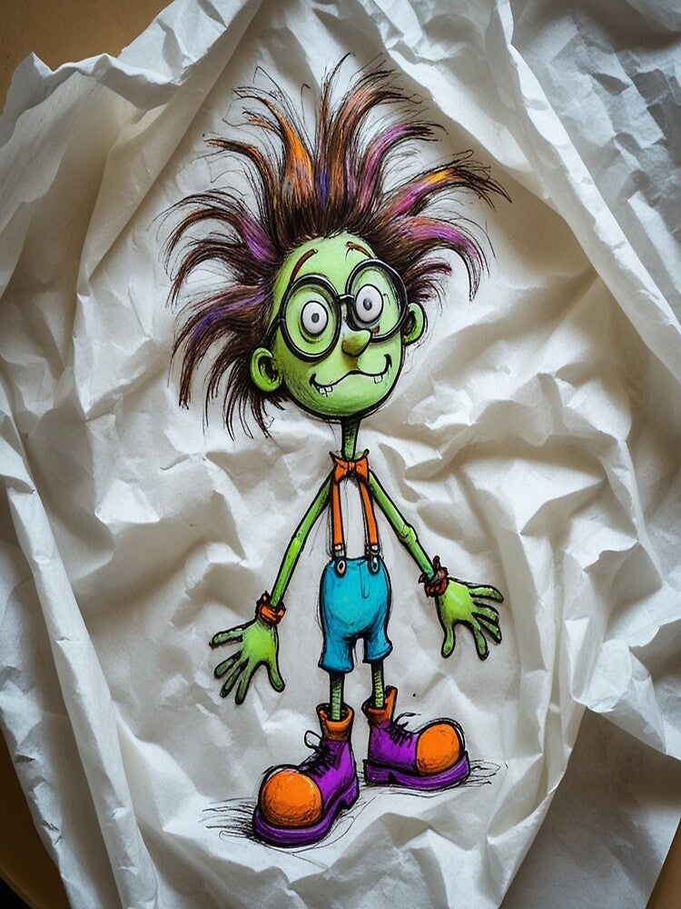 Cute cartoon man by saly55887