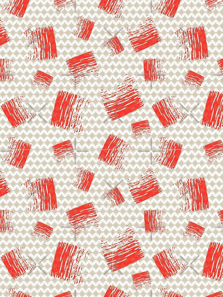 brush touch All over printed design by ZibaCentralShop