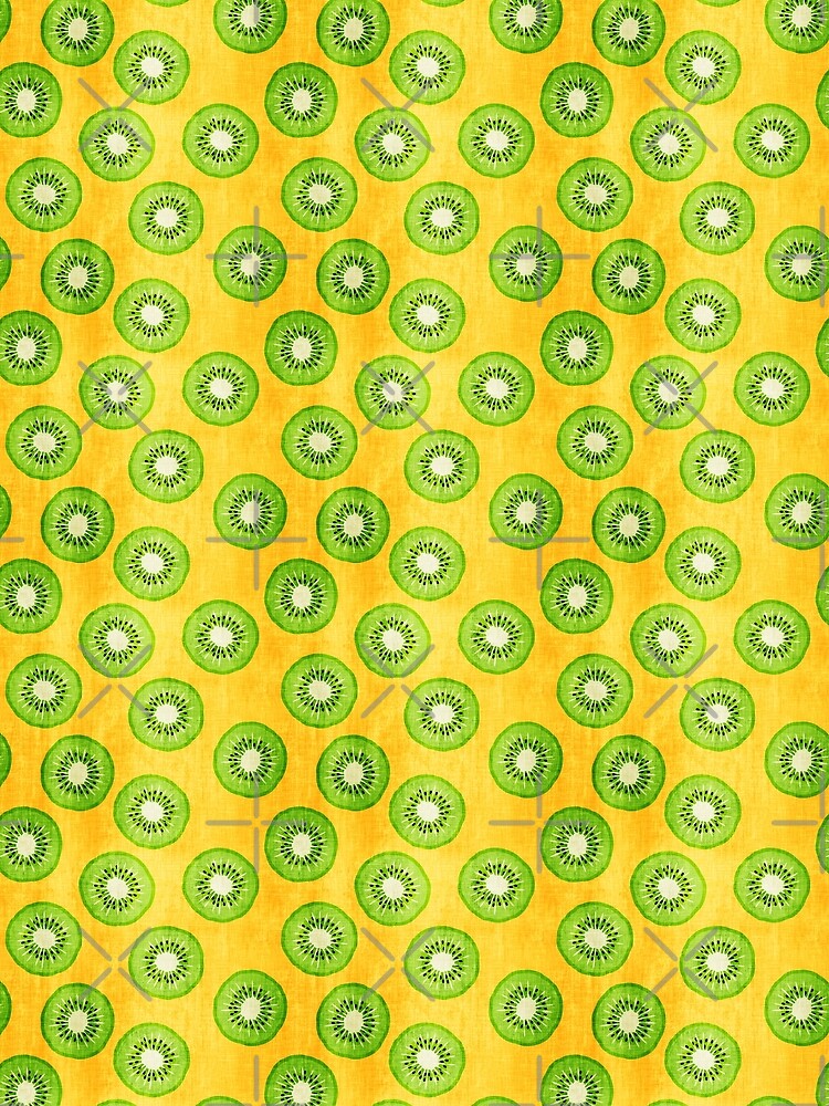 kiwi fruit - yellow distressed by littlearrow