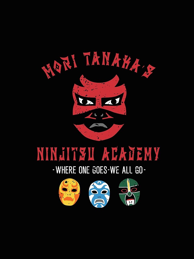 3 Ninjas style Ninjitsu School Shirt by BigBangMike