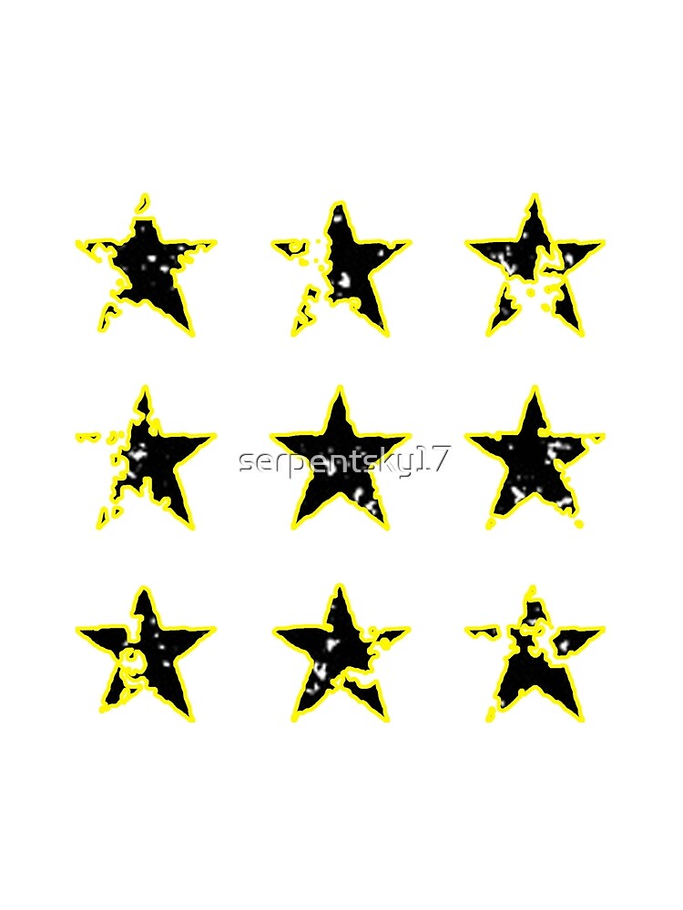 Distressed Stars by SerpentSkyArts