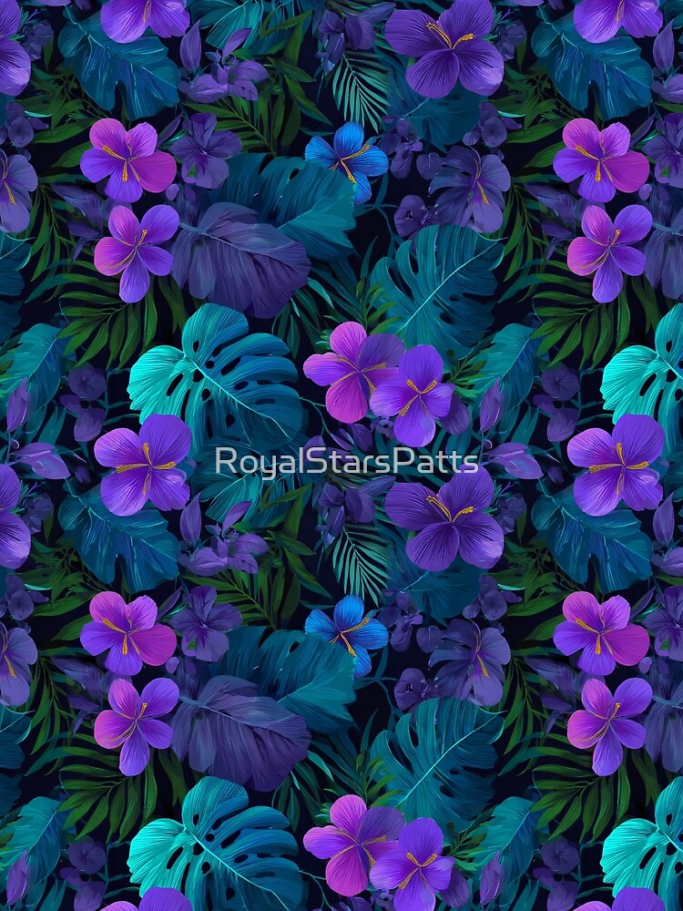 Wild Tropical Flower  - Birthday Flower Print  - Anniversary Gifts For Husband by RoyalStarsPatts