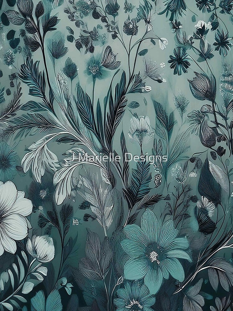 Retro Hippie: Pretty in Blue by J Marielle Designs