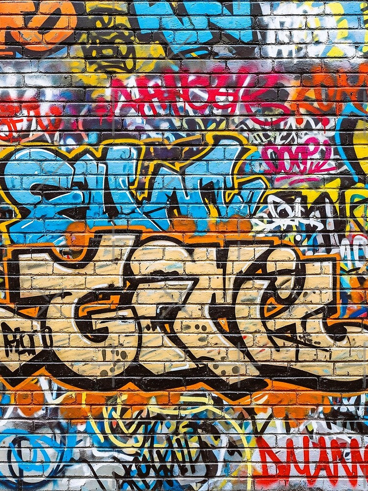 Brick Yard Wildstyle Fusion Aop by JohnnyVillas