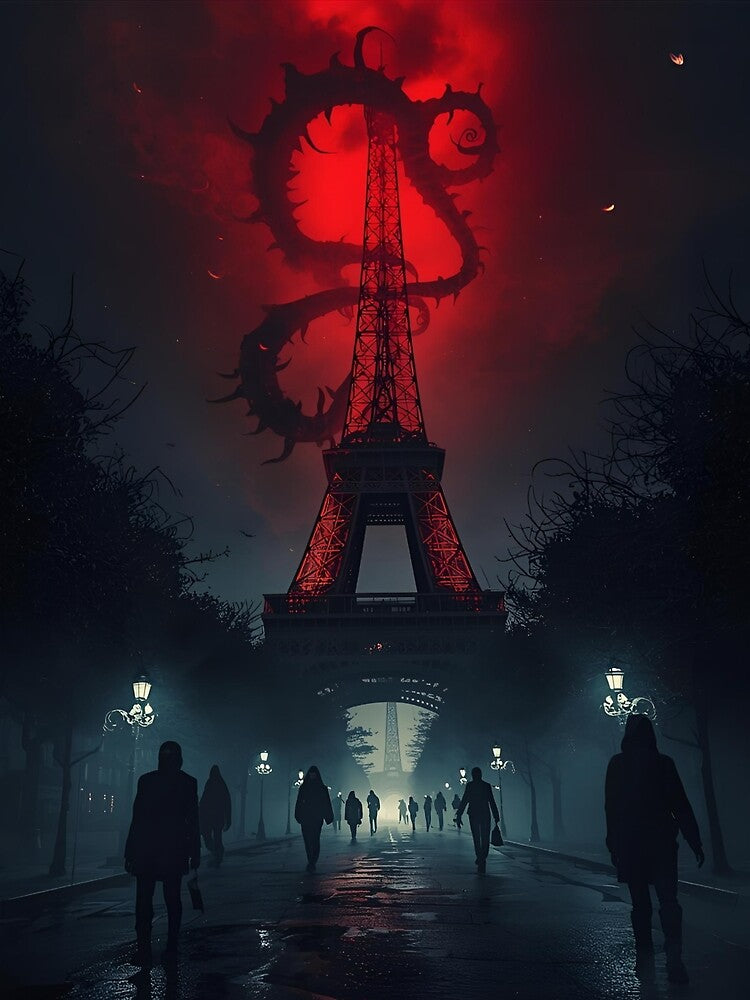 The Cursed Tower of Paris by kabucino