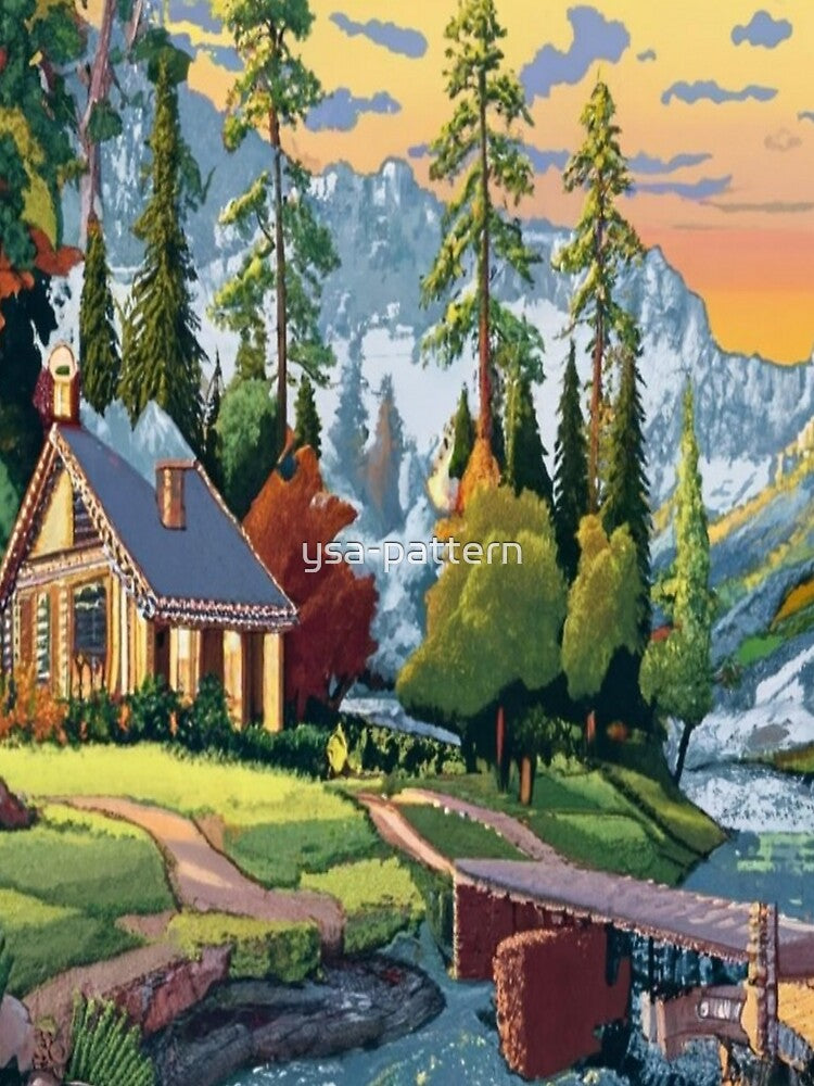 Pixelated Nature's Symphony by ysa-pattern