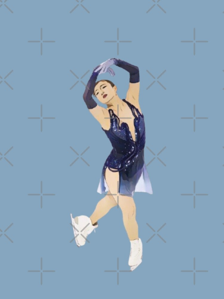 Kaori Sakamoto SP 2025 - 2026 Art by thatskatingshop