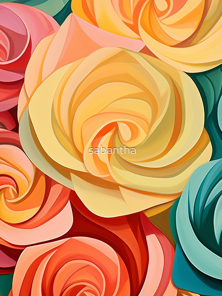 Rosatha - Pop Art Roses (3/4) by sabantha