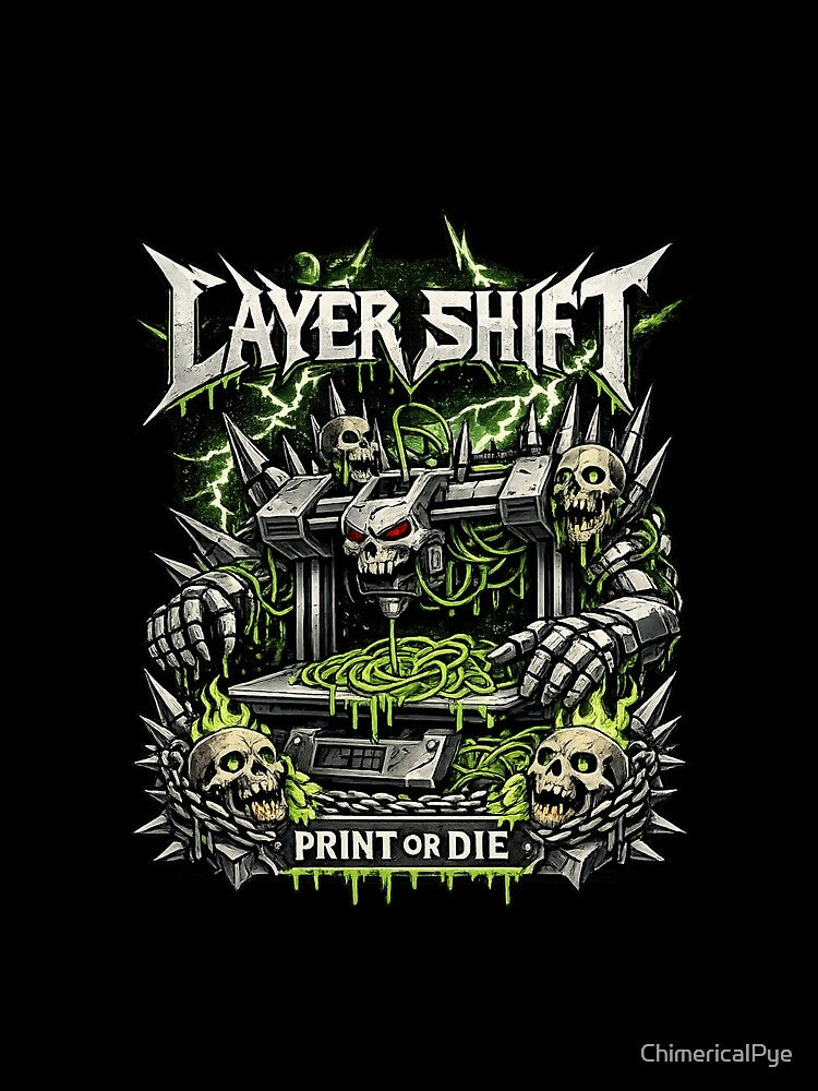 Layer Shift — Print or Die by ChimericalPye