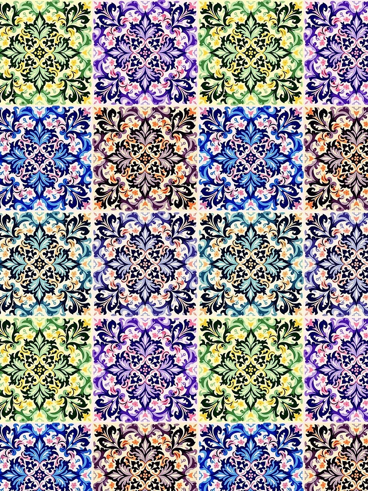 Iberian tiles by Designs2Camille