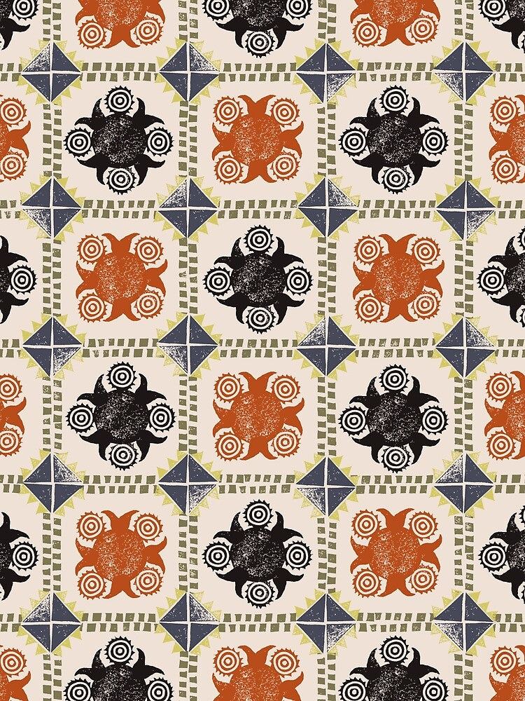 Stamped Tiles by Wondroustrange