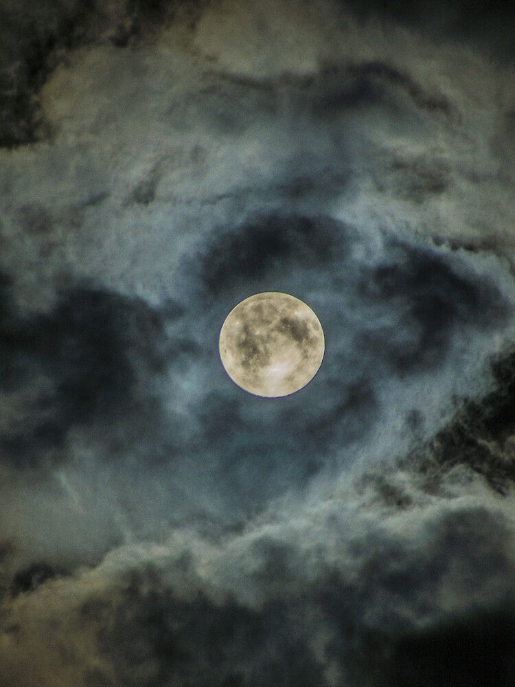 Stormy full moon night by NW-Photo-Art