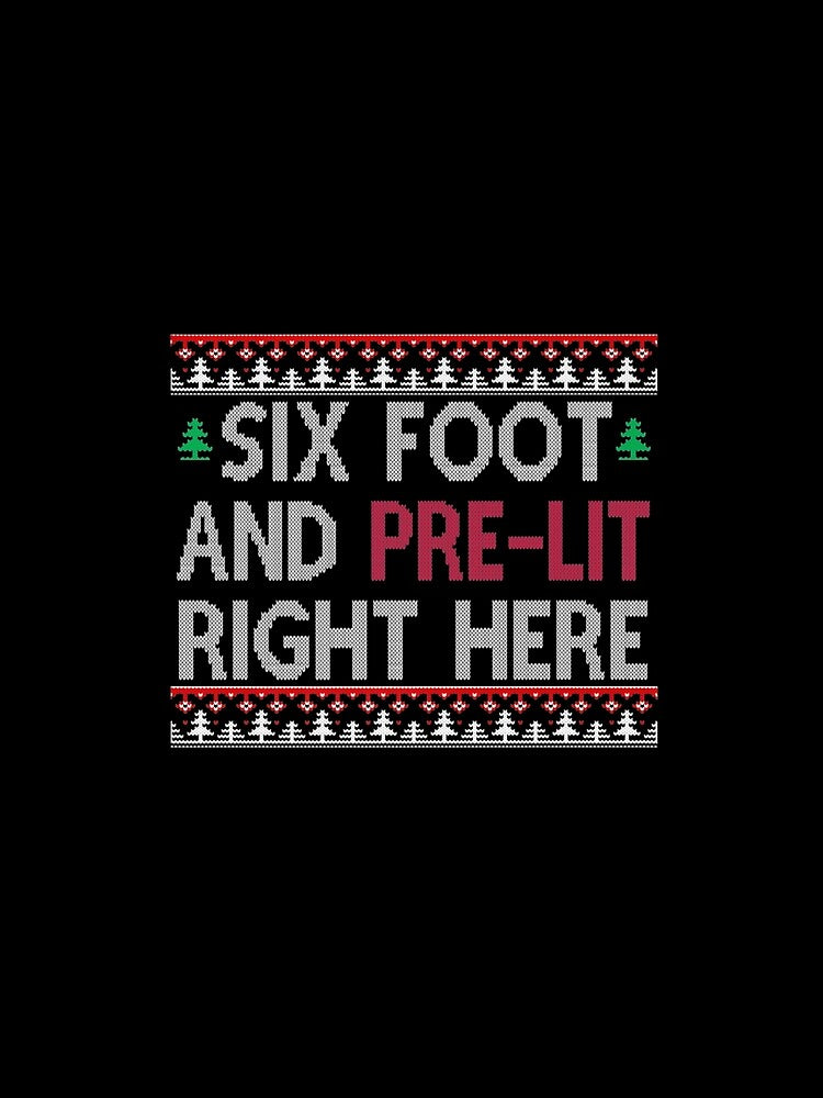 6ft Prelit Full Christmas Tree Funny Christmas Sweater by Anderson99999