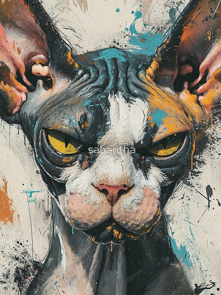 Cazandra - Cat portrait (6/8) by sabantha