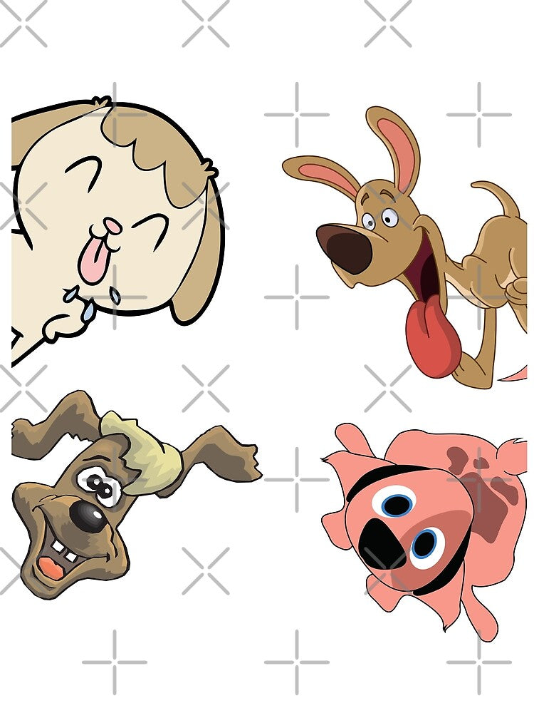 All Over Dogs by my-green-gecko