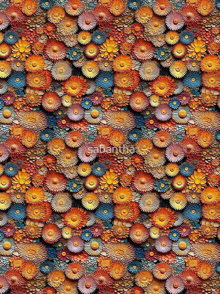 Yvelia - Floral riot of color (1/4) by sabantha