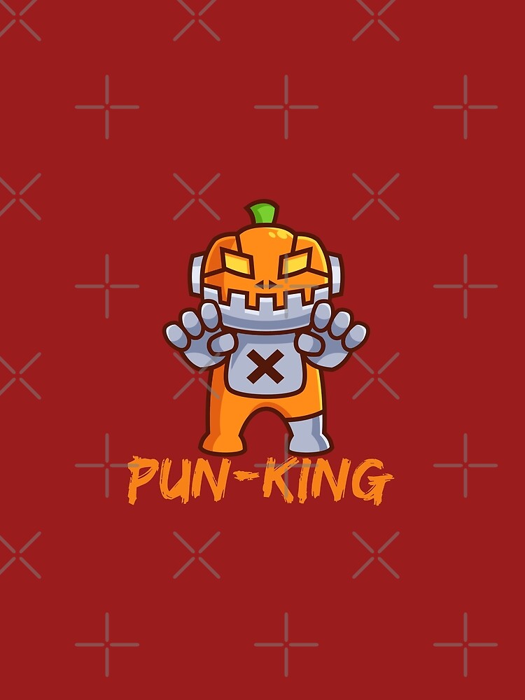 PunKing Is Here-Spooky Halloween Pumpkin Night-Funny Scary Halloween Pumpkin by Red-ElYoubi