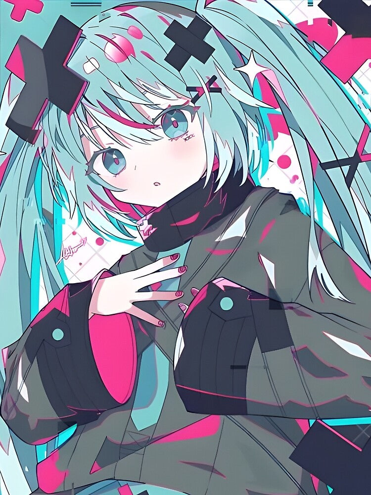 Hatsune mikuu by RadiantGraphics