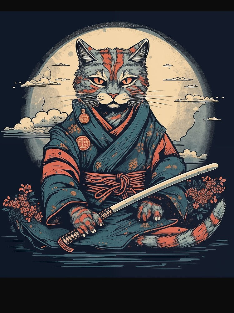 Samurai Cat by CruzCore