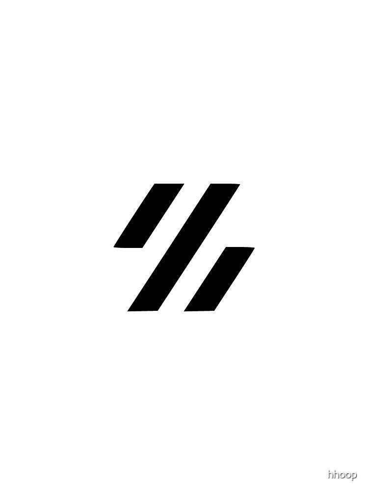 Voron Black Negative Logo by hhoop