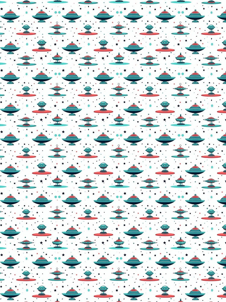 Midcentury Spaceships by LadyDelay