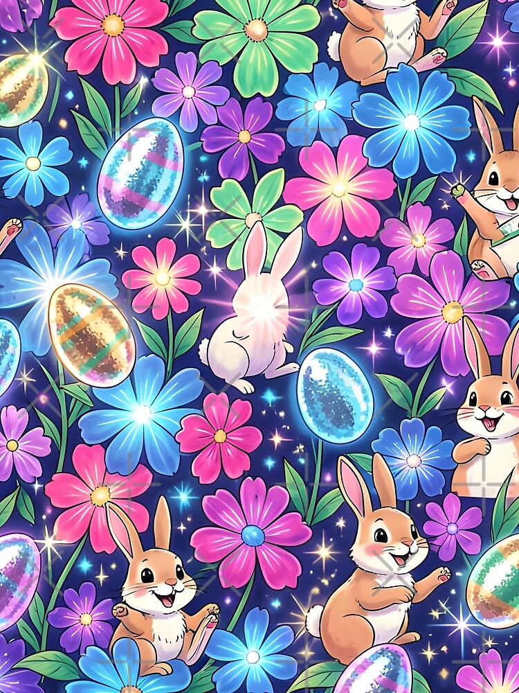 Easter All Over Print Pattern by Orikall by HippieWorks