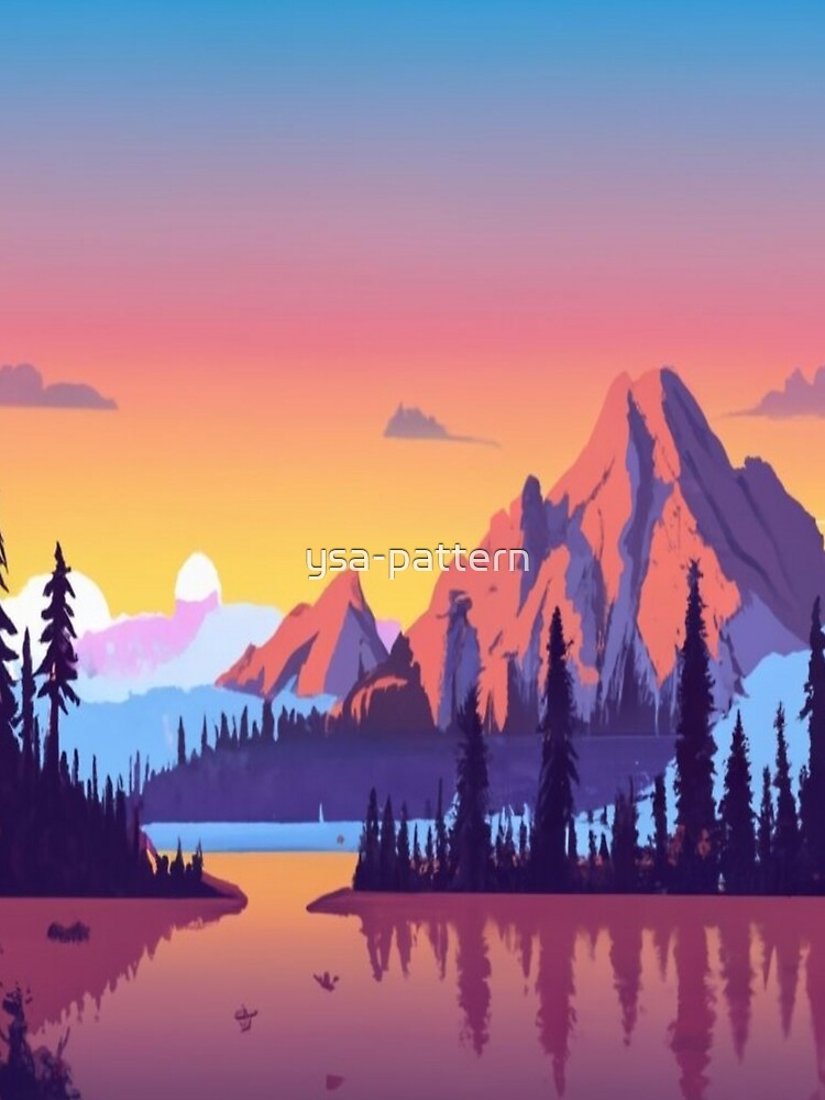 Pixelated Nature Wonders by ysa-pattern