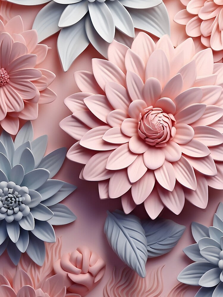 Beautiful 3D floral Graphics - 5 by Maddie4Real