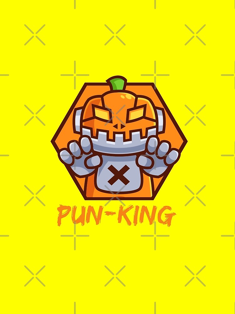 PunKing Is Here-Spooky Halloween Pumpkin Night-Funny Scary Halloween by Red-ElYoubi